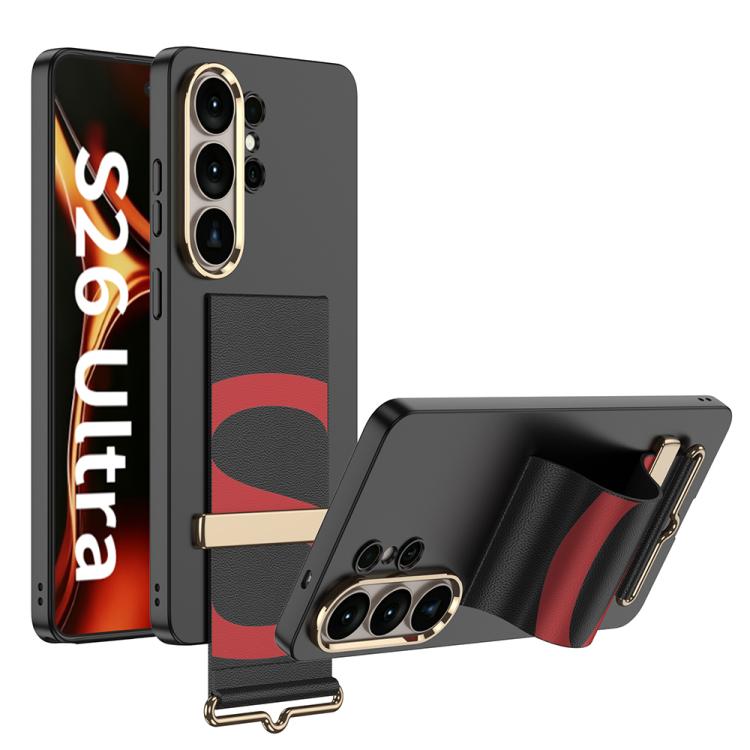 Custodia per telefono con cinturino da polso ultrasottile GKK, For Samsung Galaxy S26 Ultra 5G, For Samsung Galaxy S25 Ultra 5G