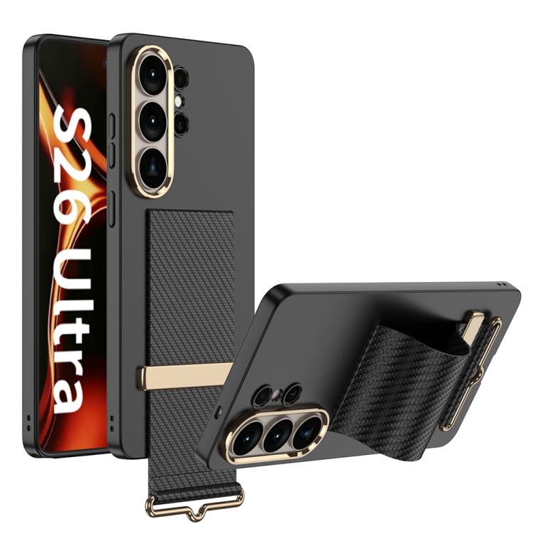 Custodia per telefono con cinturino da polso ultrasottile GKK, For Samsung Galaxy S26 Ultra 5G, For Samsung Galaxy S25 Ultra 5G