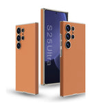 Custodia per telefono curva in pelle effetto pelle GKK, For Samsung Galaxy S26 Ultra 5G, For Samsung Galaxy S25 Ultra 5G