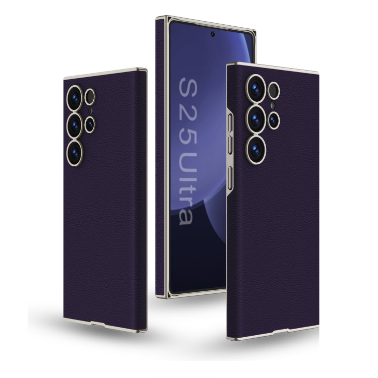 Custodia per telefono curva in pelle effetto pelle GKK, For Samsung Galaxy S26 Ultra 5G, For Samsung Galaxy S25 Ultra 5G