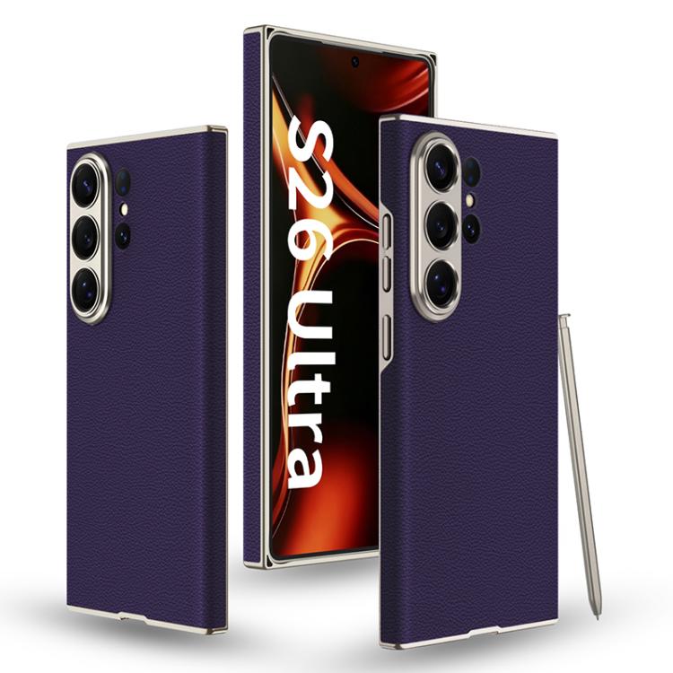 Custodia per telefono curva in pelle effetto pelle GKK, For Samsung Galaxy S26 Ultra 5G, For Samsung Galaxy S25 Ultra 5G