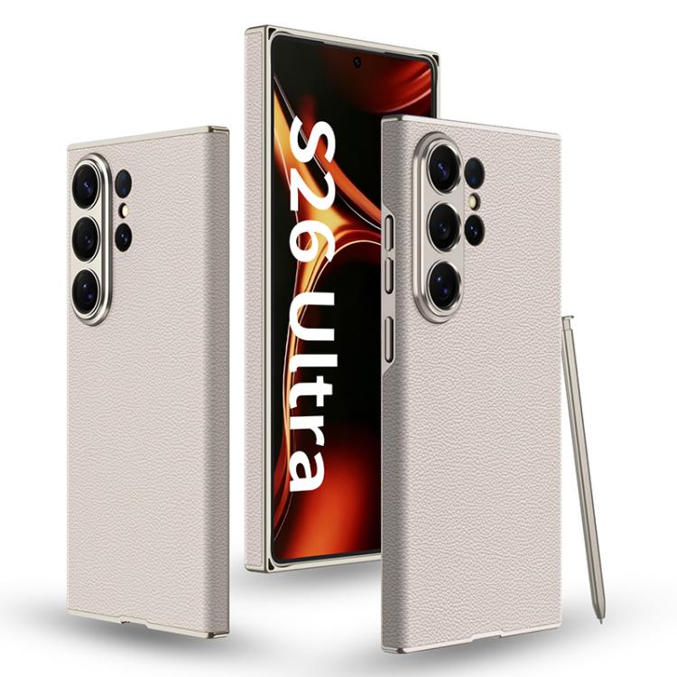 Custodia per telefono curva in pelle effetto pelle GKK, For Samsung Galaxy S26 Ultra 5G, For Samsung Galaxy S25 Ultra 5G