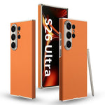 Custodia per telefono curva in pelle effetto pelle GKK, For Samsung Galaxy S26 Ultra 5G, For Samsung Galaxy S25 Ultra 5G