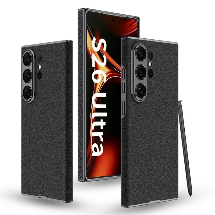 Custodia per telefono curva in pelle effetto pelle GKK, For Samsung Galaxy S26 Ultra 5G, For Samsung Galaxy S25 Ultra 5G