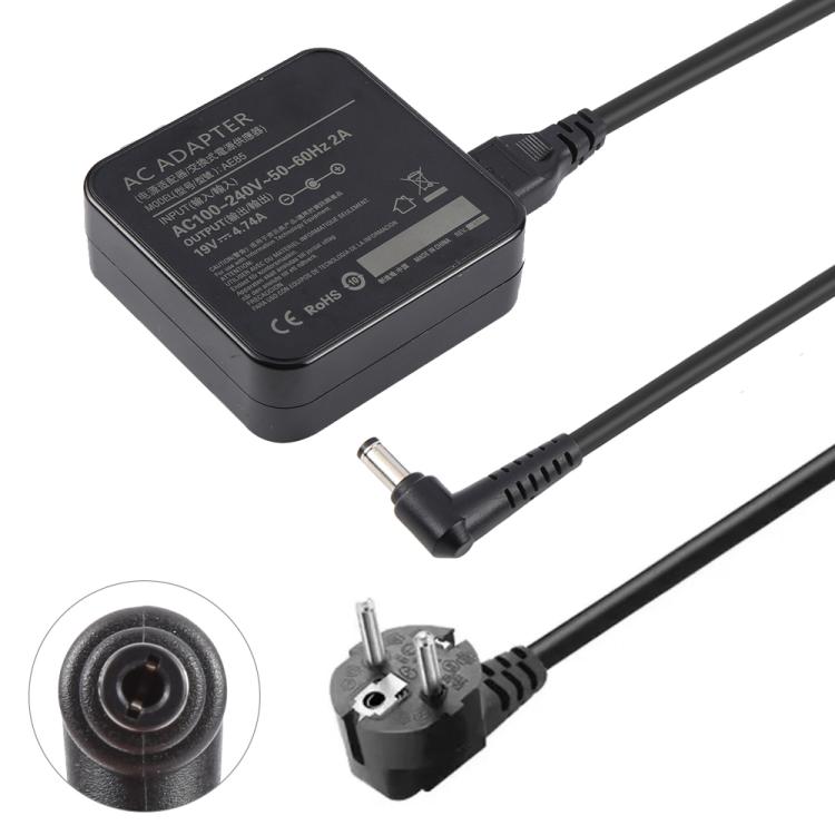 Adattatore di alimentazione per notebook portatile 19V 4.74A 90W per Asus 5.5 x 2.5, EU Plug, US Plug, UK Plug, AU Plug