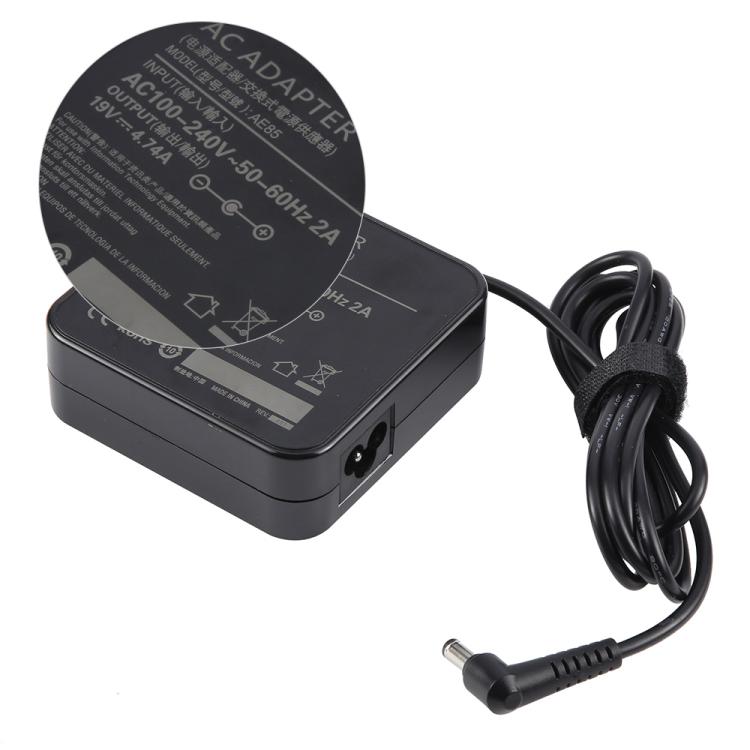 Adattatore di alimentazione per notebook portatile 19V 4.74A 90W per Asus 5.5 x 2.5, EU Plug, US Plug, UK Plug, AU Plug