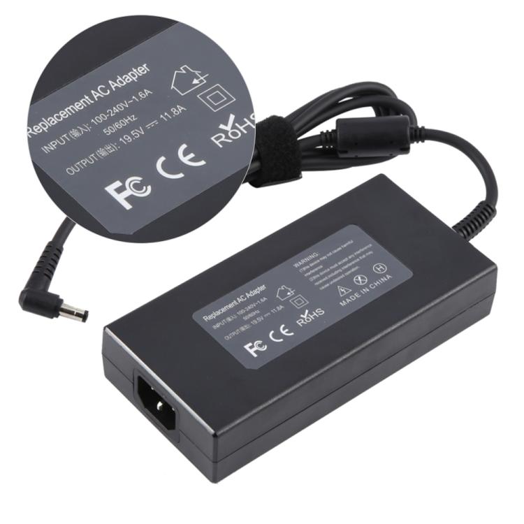 Adattatore di alimentazione per notebook portatile 19,5 V 11,8 A 230 W per MSI 5,5 x 2,5, EU Plug, US Plug, UK Plug, AU Plug