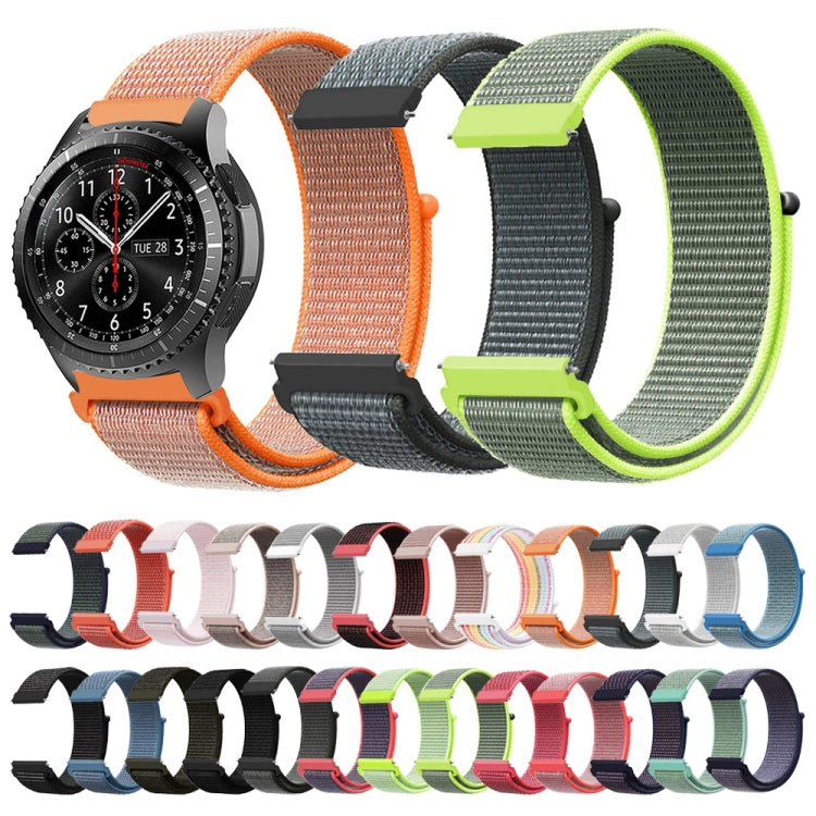 Cinturino intrecciato in nylon semplice, For Samsung Galaxy Watch 46mm