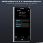 Traduttore AI intelligente con touch screen HD da 5,0 pollici A70 139 lingue con traduzione offline / traduzione di foto