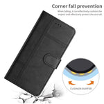 Custodia per telefono in pelle con cuciture in pelle di mucca, For Samsung Galaxy A36, For Samsung Galaxy A16 4G / 5G, For Samsung Galaxy A06 4G