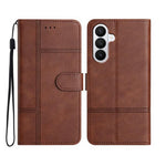 Custodia per telefono in pelle con cuciture in pelle di mucca, For Samsung Galaxy A57 5G, For Samsung Galaxy A37 5G, For Samsung Galaxy A56 5G, For Samsung Galaxy A26 5G