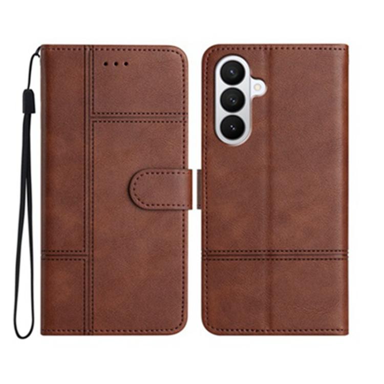 Custodia per telefono in pelle con cuciture in pelle di mucca, For Samsung Galaxy A57 5G, For Samsung Galaxy A37 5G, For Samsung Galaxy A56 5G, For Samsung Galaxy A26 5G