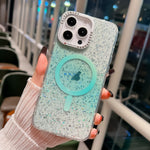 Custodia per telefono con montatura in metallo Blink Series MagSafe Magnetic IMD, For iPhone 16, For iPhone 15 Pro Max, For iPhone 15 Pro, For iPhone 15