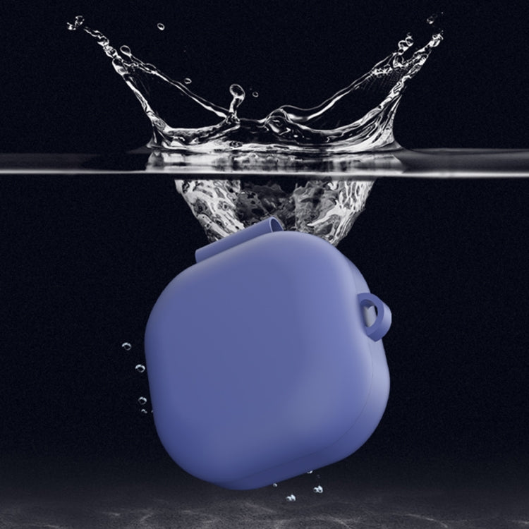 Per Samsung Galaxy Buds Live Custodia protettiva per auricolari anticaduta in tinta unita con gancio