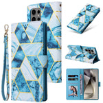 Custodia per telefono in pelle con cuciture effetto marmo bronzato, For Samsung Galaxy S25+ 5G, For Samsung Galaxy S25 Ultra 5G, For Samsung Galaxy S24 FE 5G