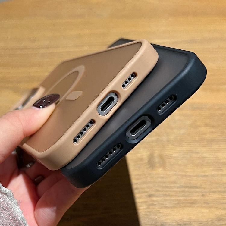 Custodia per telefono MagSafe effetto pelle smerigliata, For iPhone 11 Pro