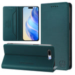 RC01 Custodia per telefono in pelle RFID con ventosa magnetica a doppia piega, For iPhone 7 Plus / 8 Plus