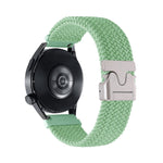 Cinturino per orologio in nylon intrecciato con bottone automatico, 20mm