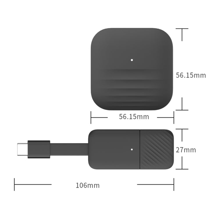 Adattatore wireless Type-C a HDMI 1080P