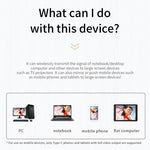 Adattatore wireless Type-C a HDMI 1080P