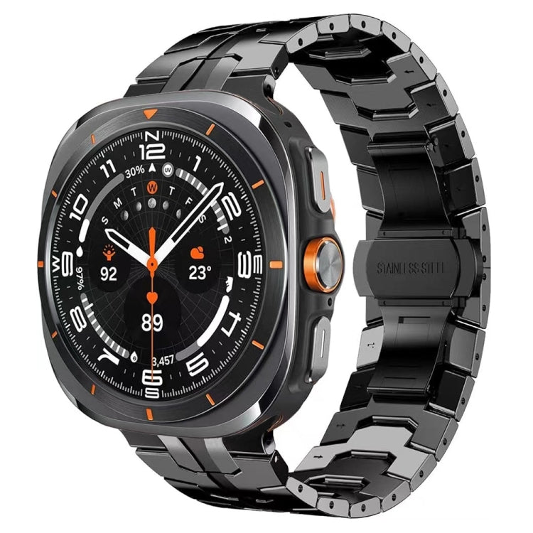 Cinturino per orologio in lega di titanio con fibbia a farfalla, For Samsung Galaxy Watch Ultra 47mm / Ultra 2025