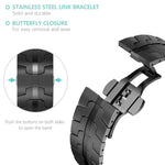 Cinturino per orologio in lega di titanio con fibbia a farfalla, For Samsung Galaxy Watch Ultra 47mm / Ultra 2025