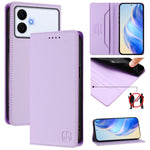 RC01 Custodia per telefono in pelle RFID con ventosa magnetica a doppia piega, For Galaxy S26 FE 5G, For Galaxy S26+ 5G, For Galaxy S26 Edge 5G