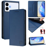 RC01 Custodia per telefono in pelle RFID con ventosa magnetica a doppia piega, For Galaxy S26 FE 5G, For Galaxy S26+ 5G, For Galaxy S26 Edge 5G