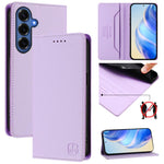RC01 Custodia per telefono in pelle RFID con ventosa magnetica a doppia piega, For Galaxy S26 FE 5G, For Galaxy S26+ 5G, For Galaxy S26 Edge 5G