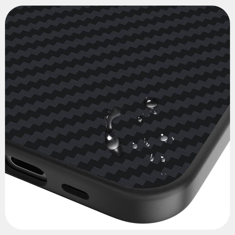 Custodia per telefono MagSafe in microrilievo ABEEL C in fibra di carbonio serie 6D, For iPhone 17e / 16e, For iPhone 17 Pro Max, For iPhone 17 Pro, For iPhone 17, For iPhone Air, For iPhone 16 Pro Max