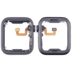 Aluminum Alloy Middle Frame Bezel Plate with Crown Rotation Axis Flex Cable, For Apple Watch Series 6 40MM LTE, For Apple Watch Series 6 40MM GPS, For Apple Watch Series 6 44MM LTE