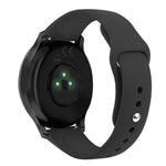 Cinturino in silicone con fibbia rovesciata tinta unita, misura: piccola cod, For Garmin Vivoactive 3 / Vivomove HR