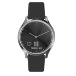 Cinturino in silicone con fibbia rovesciata tinta unita, misura: piccola cod, For Garmin Vivoactive 3 / Vivomove HR