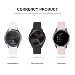 Cinturino in silicone con fibbia rovesciata tinta unita, misura: piccola cod, For Garmin Vivoactive 3 / Vivomove HR