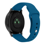 Cinturino in silicone con fibbia rovesciata tinta unita, misura: piccola cod, For Garmin Vivoactive 3 / Vivomove HR