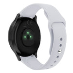 Cinturino in silicone con fibbia rovesciata tinta unita, misura: piccola cod, For Garmin Vivoactive 3 / Vivomove HR