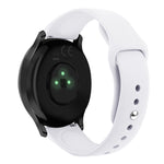 Cinturino in silicone con fibbia rovesciata tinta unita, misura: piccola cod, For Garmin Vivoactive 3 / Vivomove HR