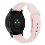 Cinturino in silicone con fibbia rovesciata tinta unita, misura: piccola cod, For Garmin Vivoactive 3 / Vivomove HR