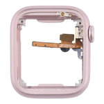 Aluminum Alloy Middle Frame Bezel Plate with Crown Rotation Axis Flex Cable, For Apple Watch Series 9 45MM LTE, For Apple Watch Series 9 45MM GPS, For Apple Watch Series 9 41MM LTE