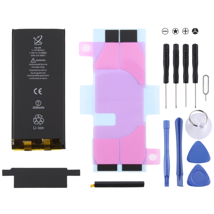 Batteria agli ioni di litio a ciclo zero JUXIN, For iPhone 15 Pro Max 4850mAh, For iPhone 15 Pro 3400mAh, For iPhone 15 Plus 4700mAh, For iPhone 15 3600mAh, For iPhone 14 Plus 4850mAh, For iPhone 14 3670mAh, For iPhone 14  Pro 3480mAh