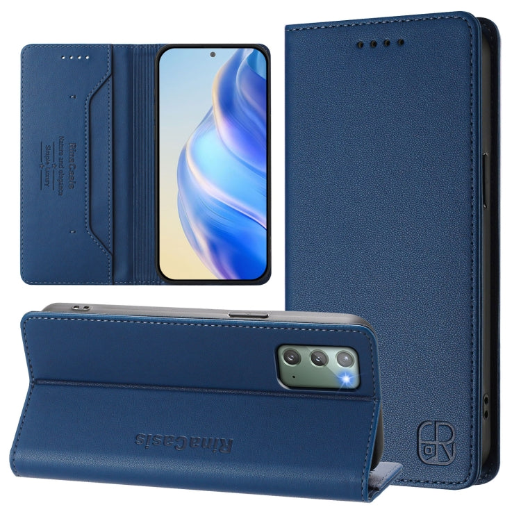 RC01 Custodia per telefono in pelle RFID con ventosa magnetica a doppia piega, For Samsung Galaxy XCover 5, For Samsung Galaxy Note20 Ultra, For Samsung Galaxy Note20