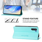 RC01 Custodia per telefono in pelle RFID con ventosa magnetica a doppia piega, For Samsung Galaxy Note10, For Samsung Galaxy Note10+