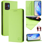 RC01 Custodia per telefono in pelle RFID con ventosa magnetica a doppia piega, For Samsung Galaxy XCover7 Pro, For Samsung Galaxy XCover7 5G Global, For Samsung Galaxy XCover 6 Pro