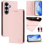 RC01 Custodia per telefono in pelle RFID con ventosa magnetica a doppia piega, For Galaxy A27 5G, For Samsung Galaxy A06 4G / 5G, For Samsung Galaxy A56 5G