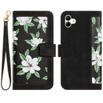 Custodia per telefono in pelle con motivo floreale e cordino, For Samsung Galaxy A12 5G, For Samsung Galaxy A04, For Samsung Galaxy A53 5G, For Samsung Galaxy A73 5G