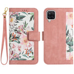Custodia per telefono in pelle con motivo floreale e cordino, For Samsung Galaxy A12 5G, For Samsung Galaxy A04, For Samsung Galaxy A53 5G, For Samsung Galaxy A73 5G