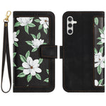 Custodia per telefono in pelle con motivo floreale e cordino, For Samsung Galaxy A05s, For Samsung Galaxy A25 5G, For Samsung Galaxy A24 4G, For Samsung Galaxy A23 5G / 4G