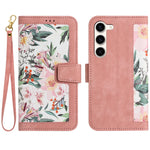 Custodia per telefono in pelle con motivo floreale e cordino, For Samsung Galaxy S23 5G, For Samsung Galaxy S20 FE, For Samsung Galaxy S22 Ultra 5G, For Samsung Galaxy S22+ 5G