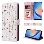 Custodia per telefono in pelle RFID con pittura abbronzante, For Galaxy A16 5G, For Galaxy A06 4G, For Galaxy A35 5G, For Galaxy A24 5G