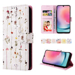 Custodia per telefono in pelle RFID con pittura abbronzante, For Galaxy A16 5G, For Galaxy A06 4G, For Galaxy A35 5G, For Galaxy A24 5G